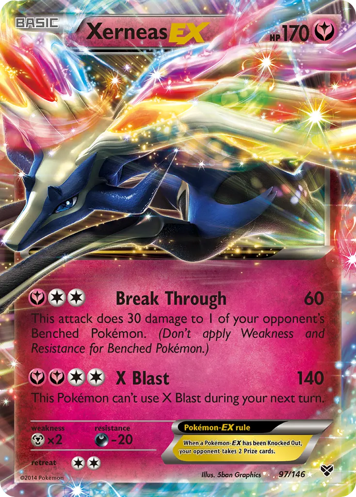 Xerneas-EX #97, XY