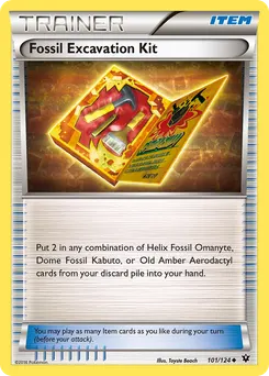 Fossil Excavation Kit #101, Fates Collide