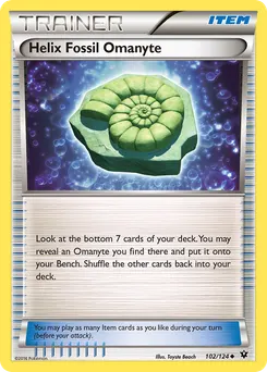 Helix Fossil Omanyte #102, Fates Collide