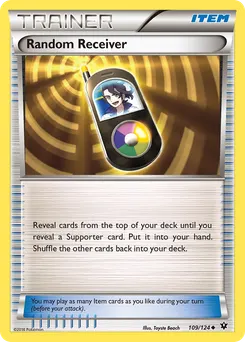 Random Receiver #109, Reverse Foil