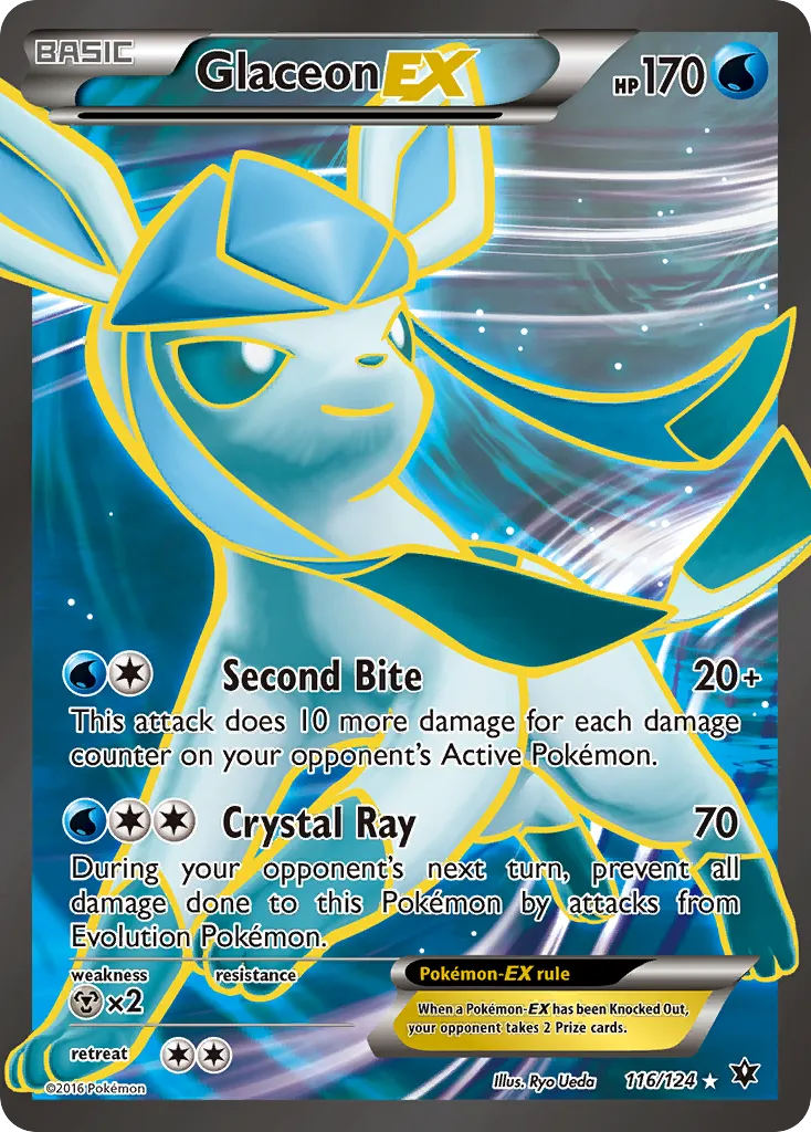 Glaceon-EX #116, Fates Collide
