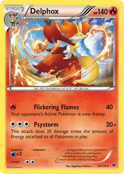 Delphox #13, Pokemon League