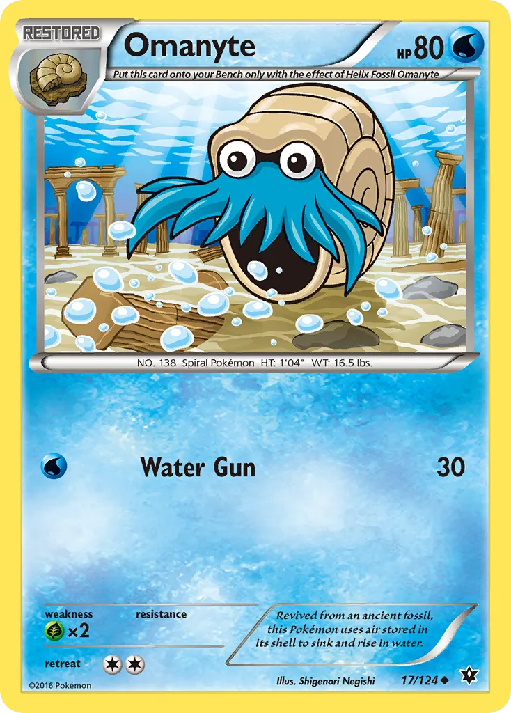 Omanyte #17, Fates Collide
