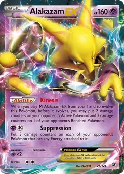 Alakazam-EX #25, Standard