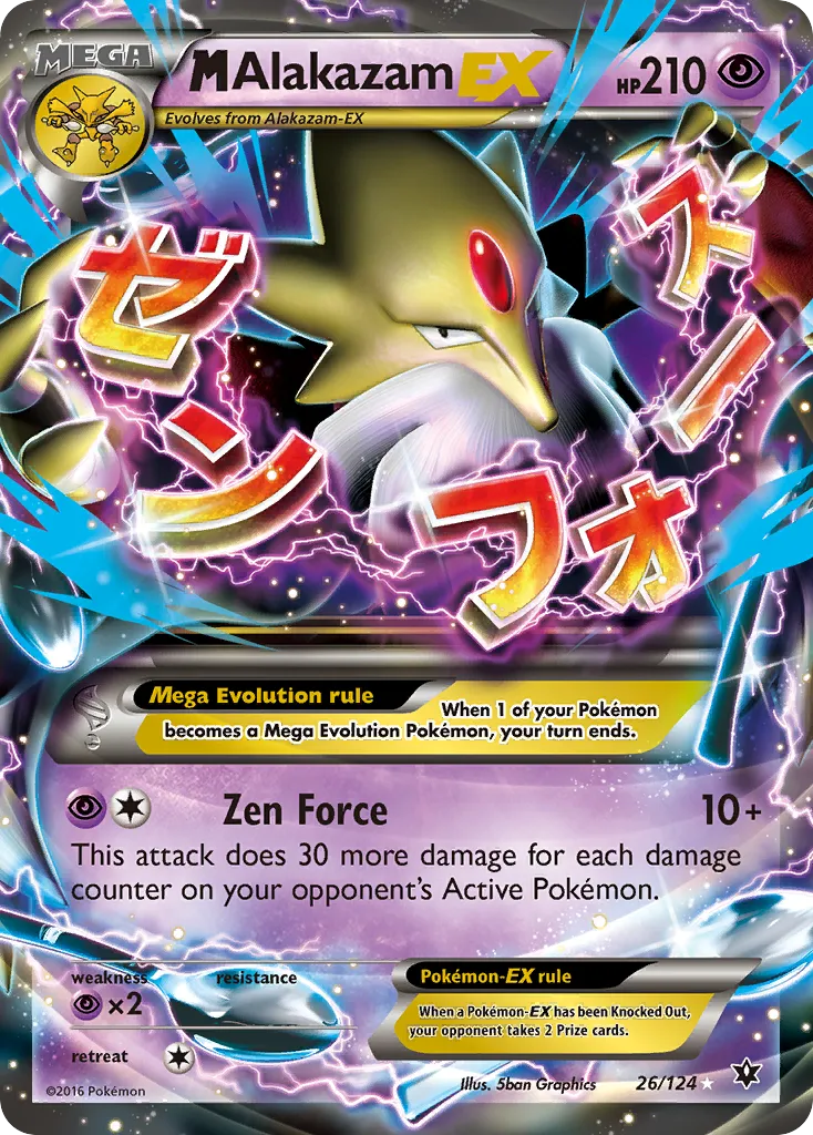 M Alakazam-EX #26, Fates Collide