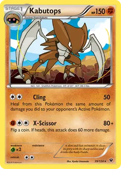 Kabutops #39, Fates Collide