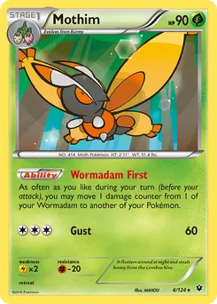 Mothim #4, Reverse Foil