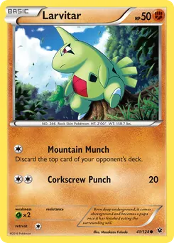 Larvitar #41, Fates Collide