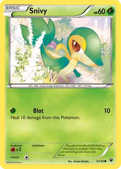 Snivy #5, Reverse Foil
