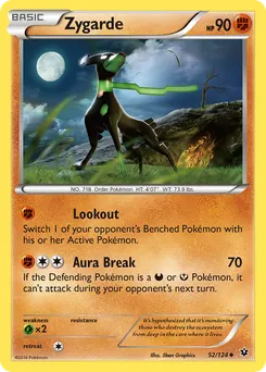 Zygarde #52, Fates Collide