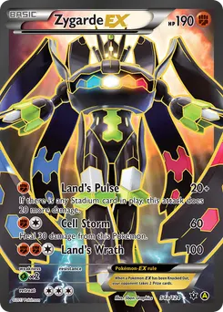 Zygarde-EX #54a, Fates Collide