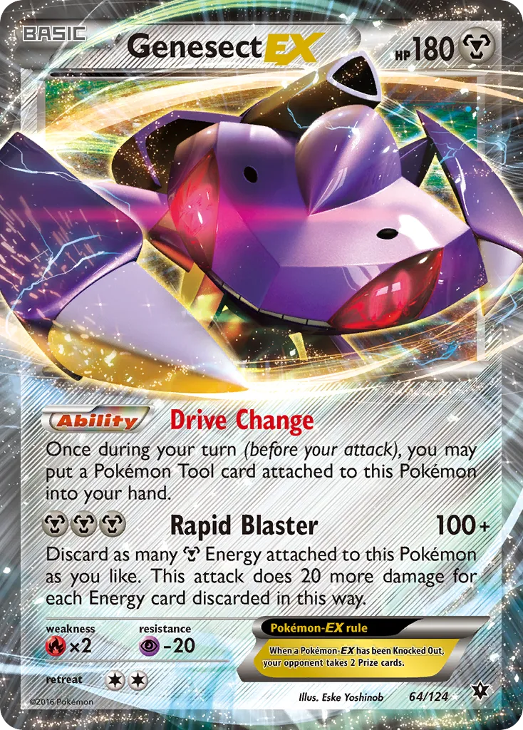 Genesect-EX #64, Fates Collide