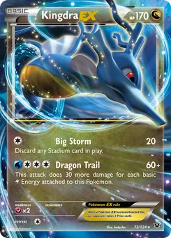 Kingdra-EX #73, Standard