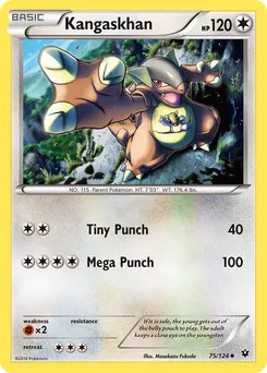 Kangaskhan #75, Fates Collide