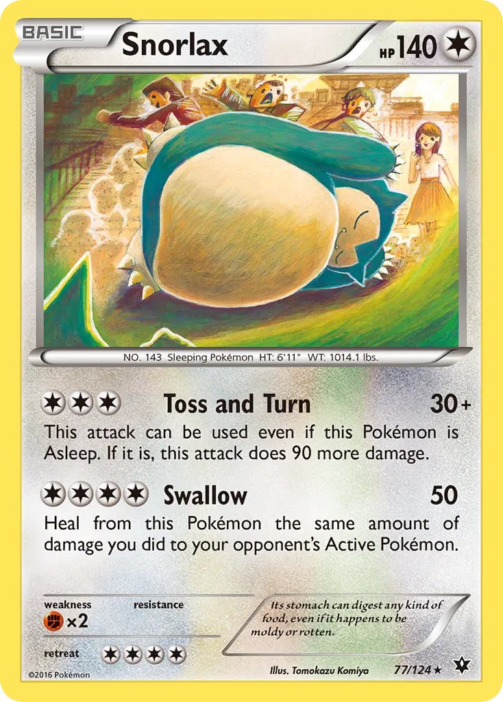 Snorlax #77, Fates Collide