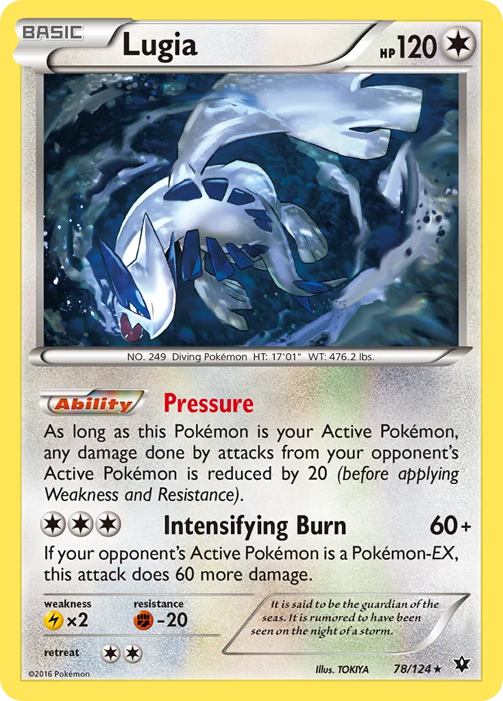 Lugia #78, Fates Collide
