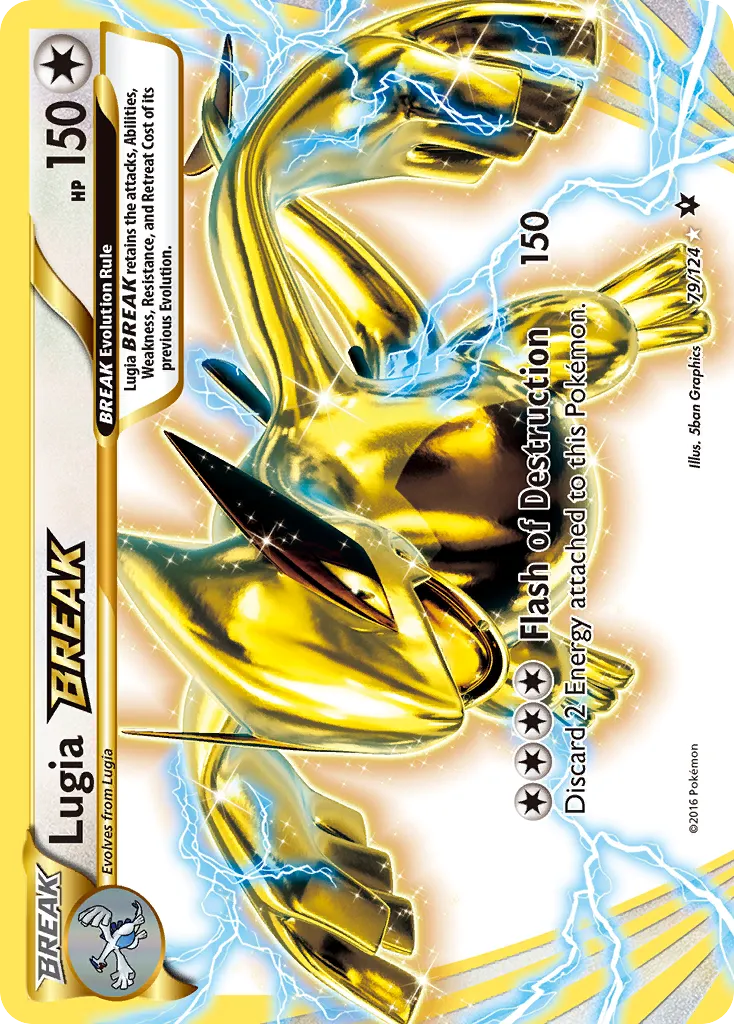 Lugia BREAK #79, Fates Collide