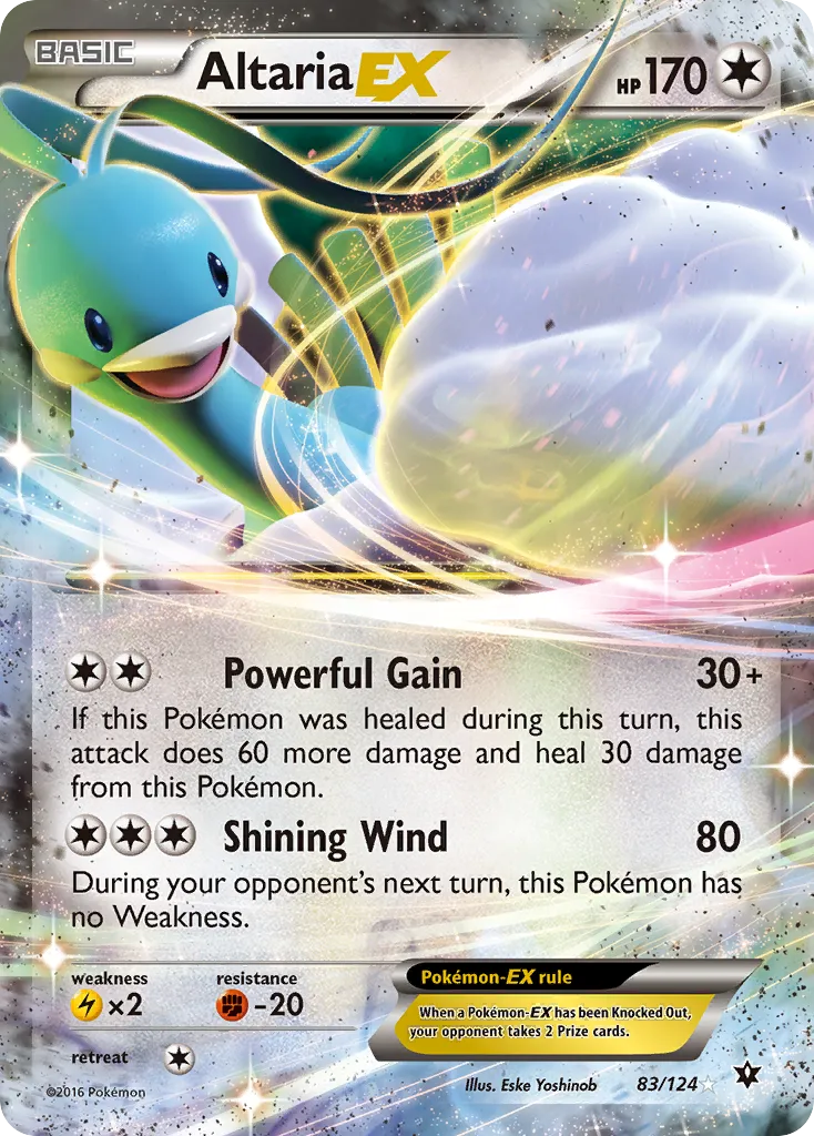 Altaria-EX #83, Fates Collide