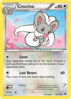 Cinccino #88, Reverse Foil