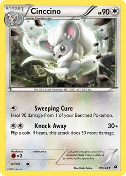 Cinccino #89, Reverse Foil