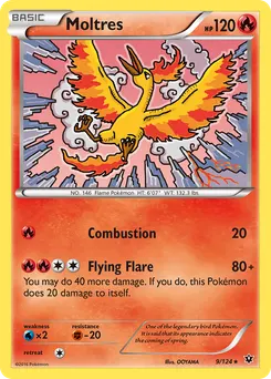 Moltres #9, Reverse Foil
