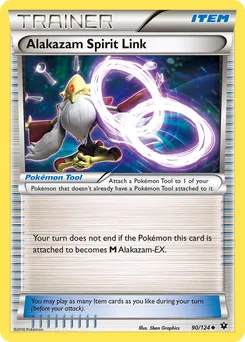 Alakazam Spirit Link #90, Fates Collide