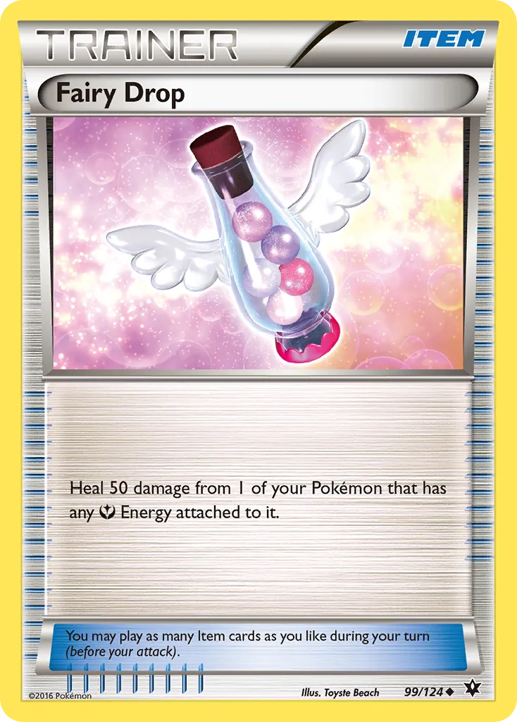 Fairy Drop #99, Fates Collide Reverse Foil