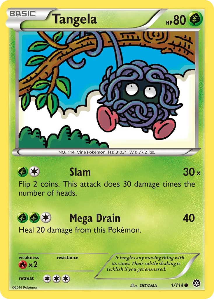 Tangela #1, Steam Siege