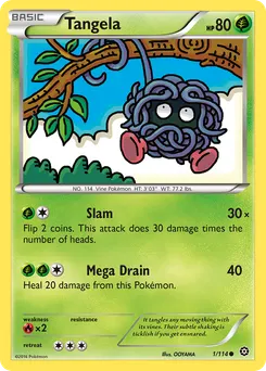 Tangela #1, Reverse Foil