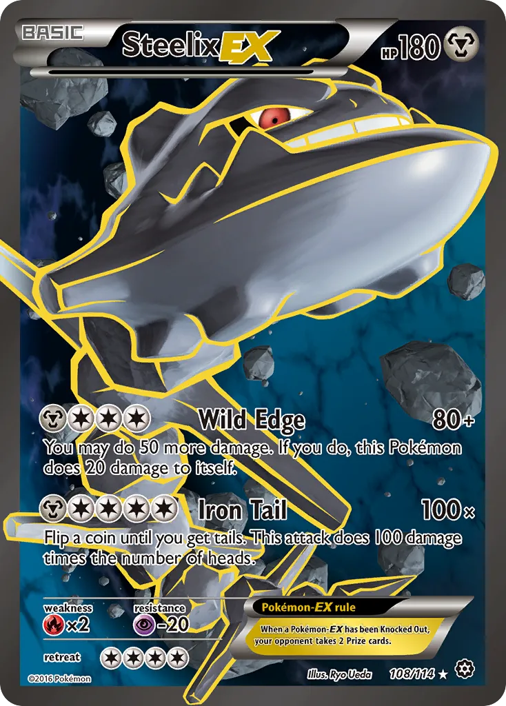 Steelix-EX #108, Steam Siege