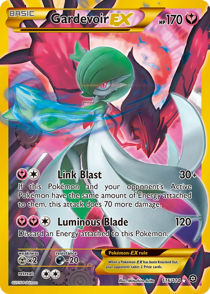 Gardevoir-EX #116, Steam Siege Secret