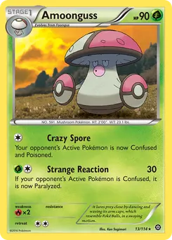 Amoonguss #13, Reverse Foil
