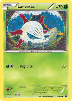 Larvesta #14, Reverse Foil
