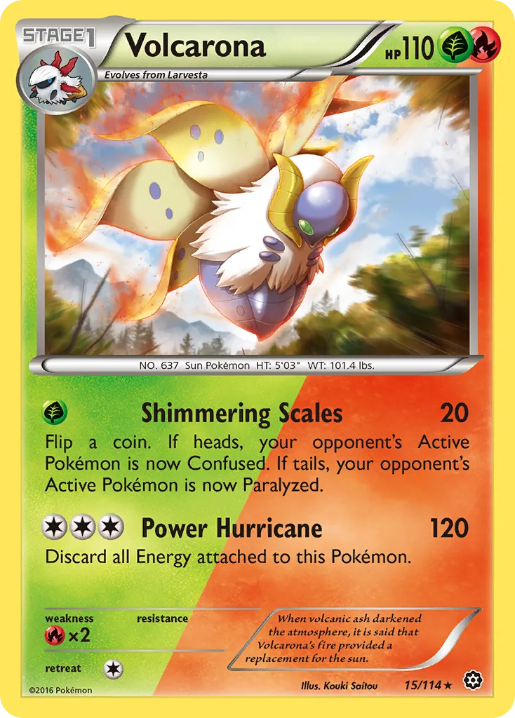 Volcarona #15, Steam Siege 4th Place Pokemon League