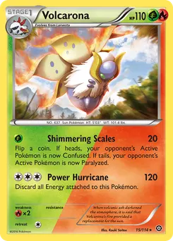 Volcarona #15, 1st Place Pokemon League