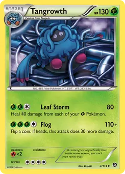 Tangrowth #2, Reverse Foil