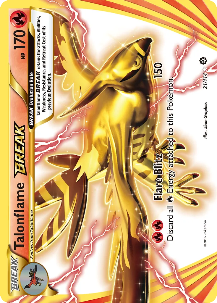 Talonflame BREAK #21, Steam Siege