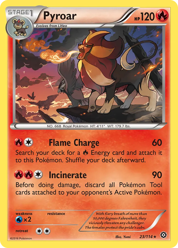 Pyroar #23, Steam Siege