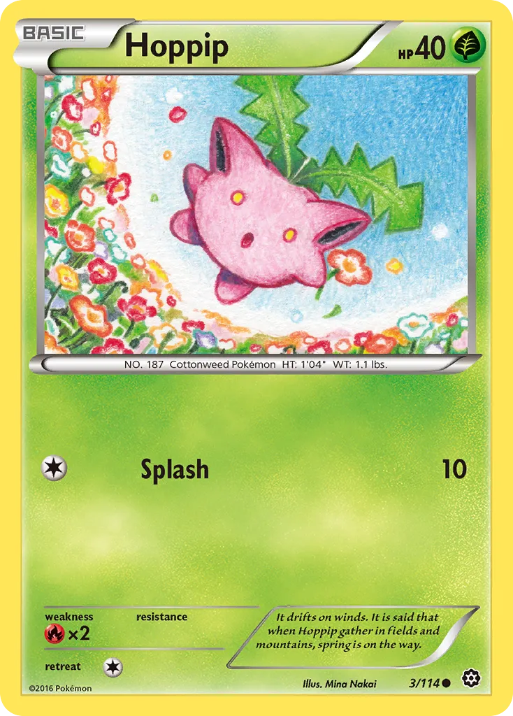 Hoppip #3, Steam Siege Reverse Foil