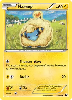 Mareep #38, Reverse Foil