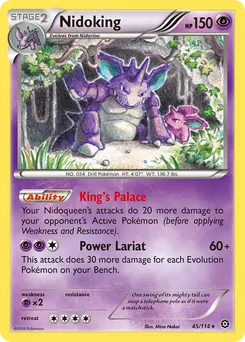 Nidoking #45, Reverse Foil