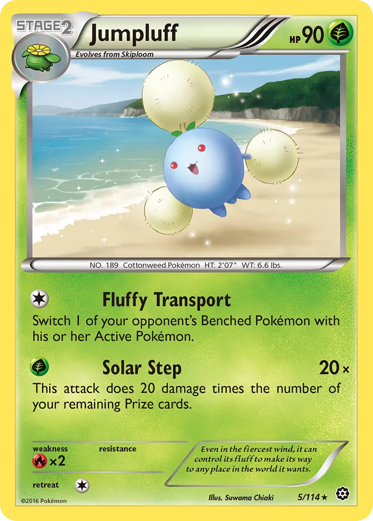 Jumpluff #5, Steam Siege