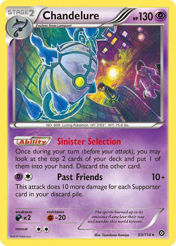 Chandelure #50, Steam Siege