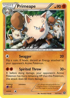 Primeape #53, Steam Siege