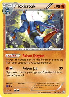 Toxicroak #59, Steam Siege