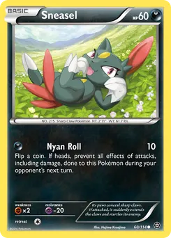 Sneasel #60, Reverse Foil