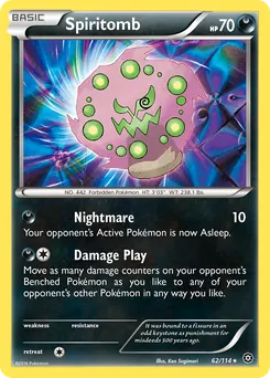 Spiritomb #62, Standard