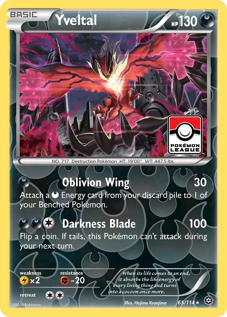 Yveltal #65, Steam Siege