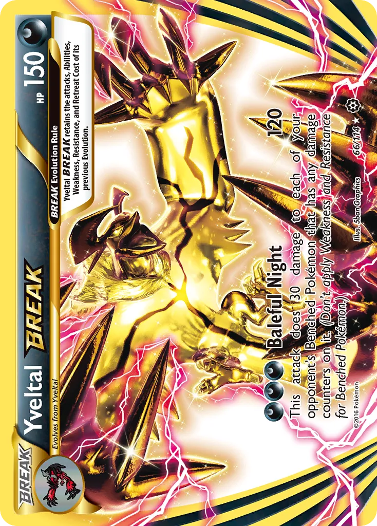 Yveltal BREAK #66, Steam Siege