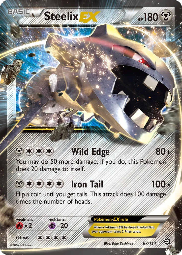 Steelix-EX #67, Steam Siege